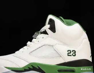 Green” Jordan DD9336-103 WMNS 5 Air “Lucky 0703